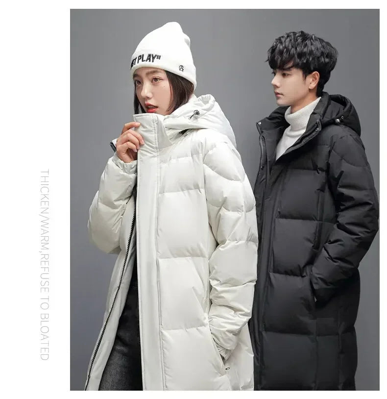 Men's Slim Cotton Long Coat High Quality Design Hot Casual Parka Men Clothes Unisex Outdoor Leisure Parka Cotton-Padded Parkas