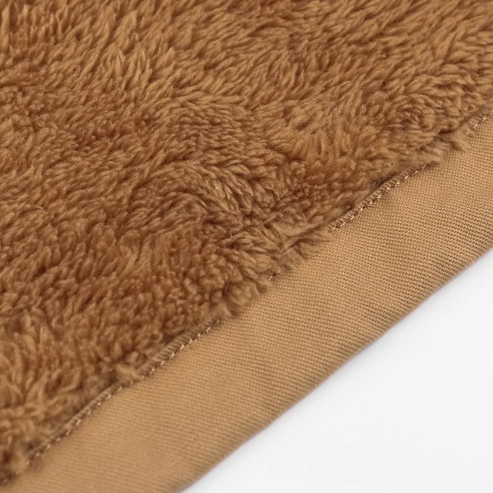 Men's Workwear, Autumn and Winter Thick Cold Resistant Jacket, Men's Casual Warm Loose Zipper Cardigan, Men's Jacket Jacket Jack