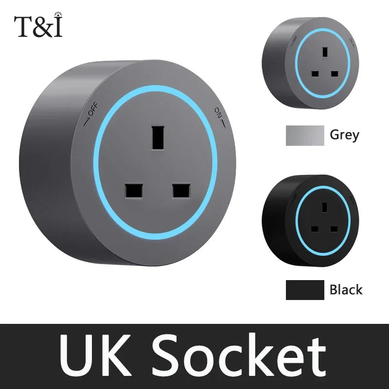 Socket power rail socket concealed concealed wall kitchen socket with EU, UK, and Korean universal plug adapter