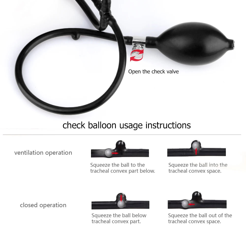 Dropshipping Inflatable Cervical Retractor Neck Massager Air Cervical Traction Neck Stretching Brace Soft Neck Cervical
