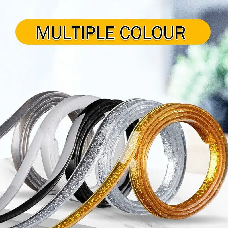 6M Ceramic Tile Gap Tape Kitchen Bathroom Waterproof Beautiful Seam Self-Adhesive Sticker Wall Floor Gap Line Decorative Strip
