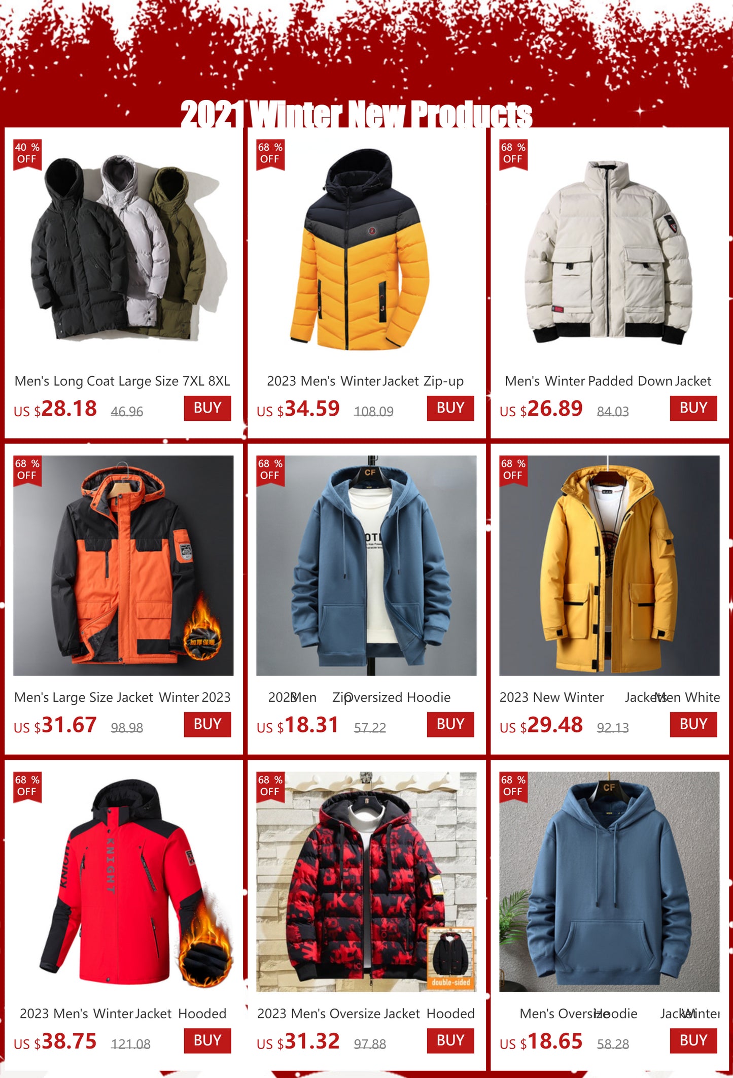 2024 Men's Winter Jacket Hooded Fleece Warm Parka Men Black Plush Coat Male Big Large Size Outerwear 9XL Windbreak Autumn Anorak