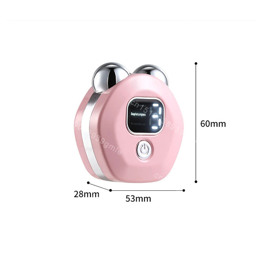 Face Lifting Device EMS Face Massager Skin Tightening Microcurrent Roller Facial Anti Wrinkle Neck Lift Massage Skin Beauty
