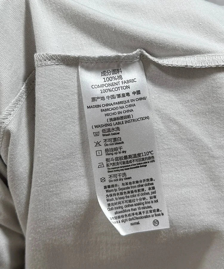 100% pure cotton new high-end brand men's round neck short sleeved T-shirt summer fashion dog embroidery Korean loose design top