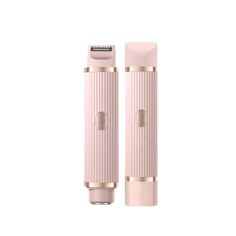 Hair Clipper Women Face Bikini Facial Body Epilator Female Leg Underarm Razors Electric Shaver Rechargeable Double Head Trimmer