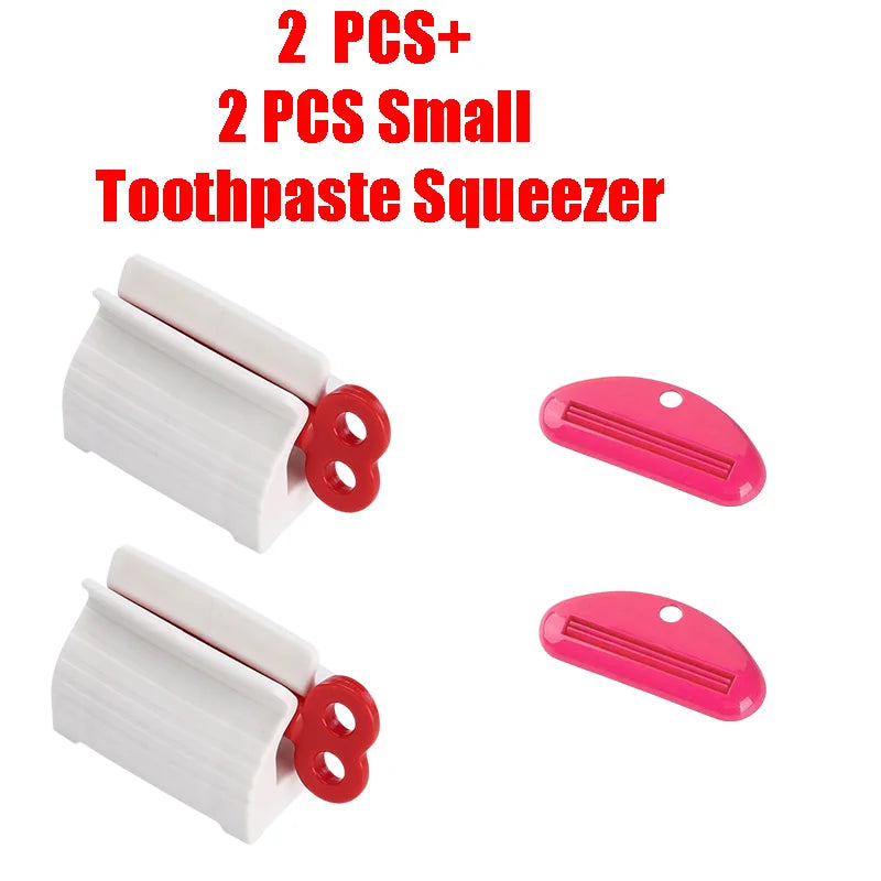 Toothpaste Tube Squeezer Efficient and Hassle-Free Cosmetics Press Facial Cleanser Rolling Squeezing Dispenser