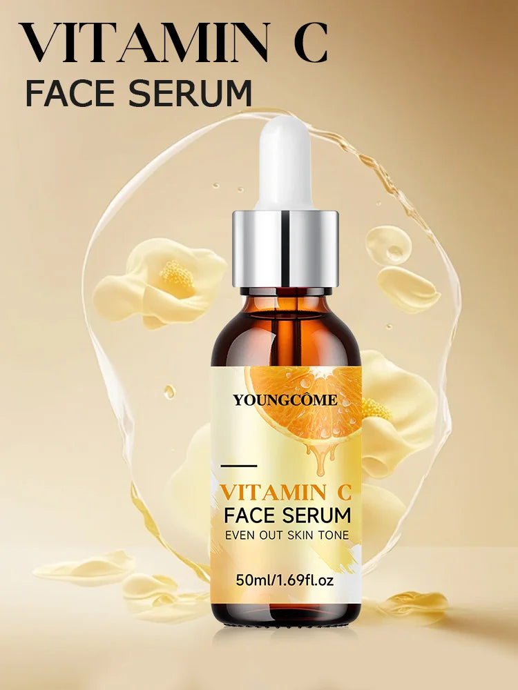 Facial Moisturizing Essence 30ml/50ml-Rich in Vitamin C,Aloe Vera and Hyaluronic Acid, moisturizes, brightens tightens the skin