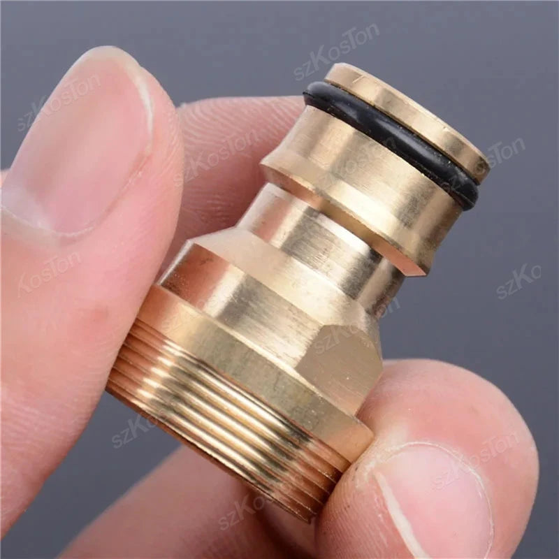 1/2/5PCS Universal Tap Kitchen Adapters Brass Faucet Watering Garden Tools Tap Connector Mixer Hose Adaptor Basin Accessories