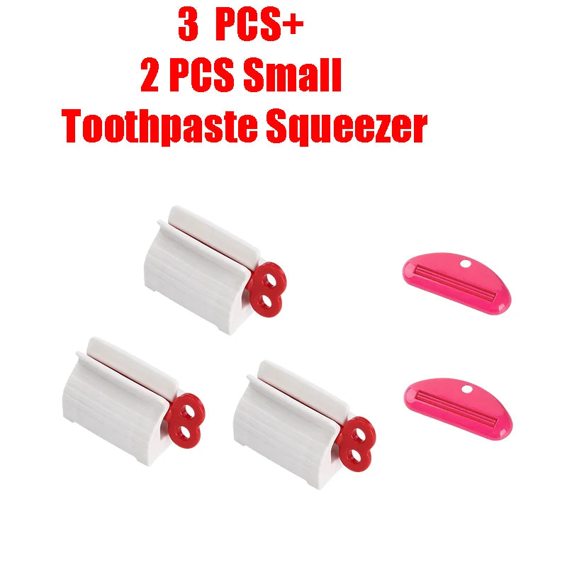 Toothpaste Tube Squeezer Efficient and Hassle-Free Cosmetics Press Facial Cleanser Rolling Squeezing Dispenser