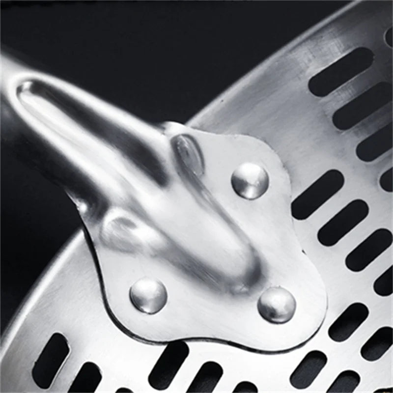 Stainless Steel Skimmer Colander Mesh Deep Oil Frying Cooking Noodles Scoop Strainer Kitchen Food Filter Spoon Kitchenware