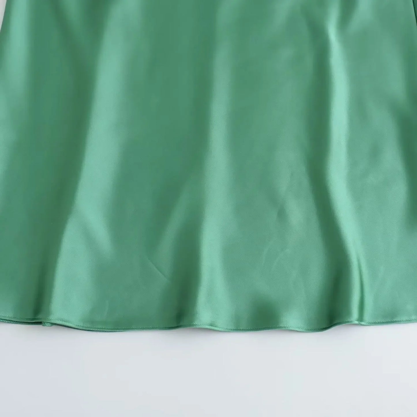 Women Fashion Summer New Sleeveless Underwear Style Backless V-Neck Sling Long Dress Chic Female French Elegance Evening