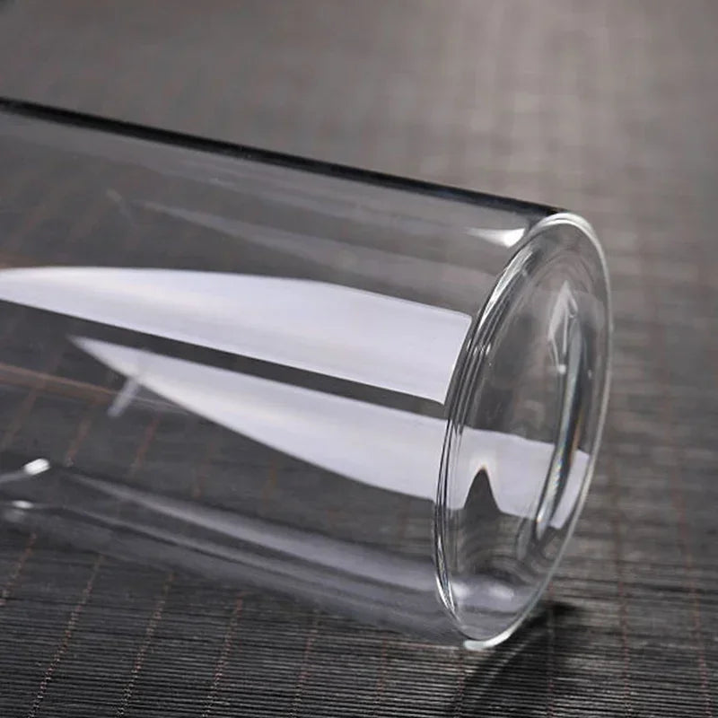 Kitchen Storage Tank Food Container Bambo Covered High Borosilicate Food Sealed Glass Tank Kitchen Miscellaneous Grain Organizer