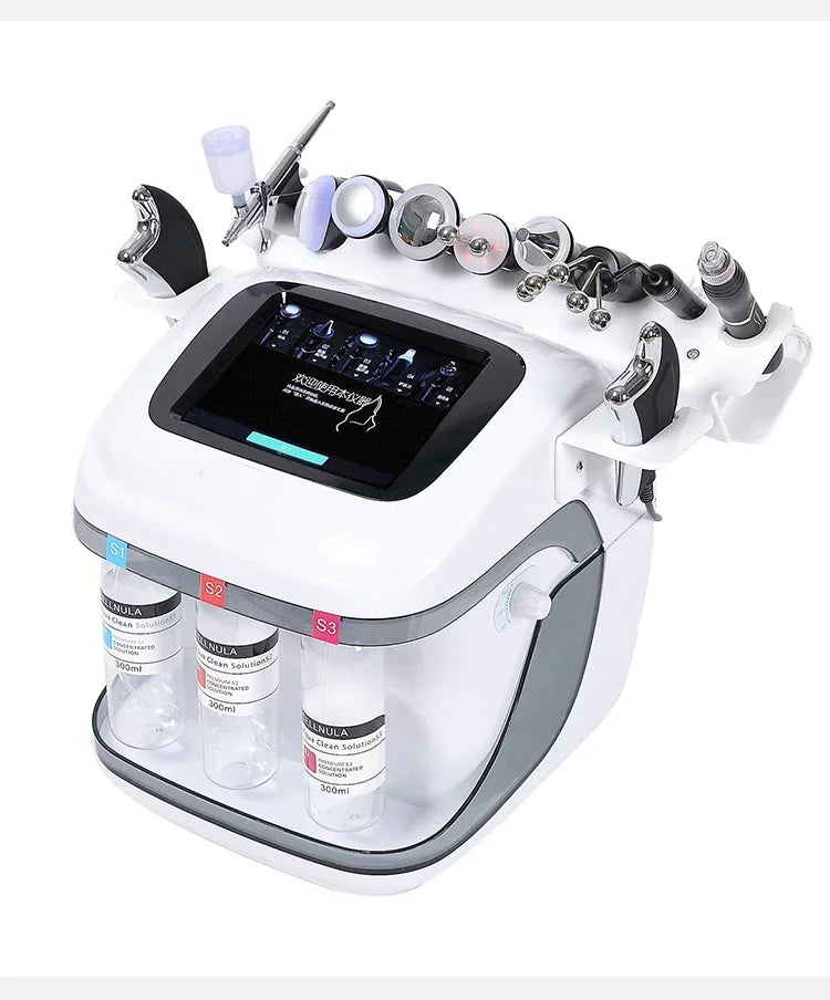 Hot Selling! 10IN1 Water Oxygen Jet Peel Hydro Beauty Skin Cleansing facial Machine Facial Machine Water Aqua Peeling for spa