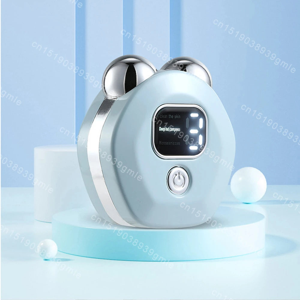 Face Lifting Device EMS Face Massager Skin Tightening Microcurrent Roller Facial Anti Wrinkle Neck Lift Massage Skin Beauty