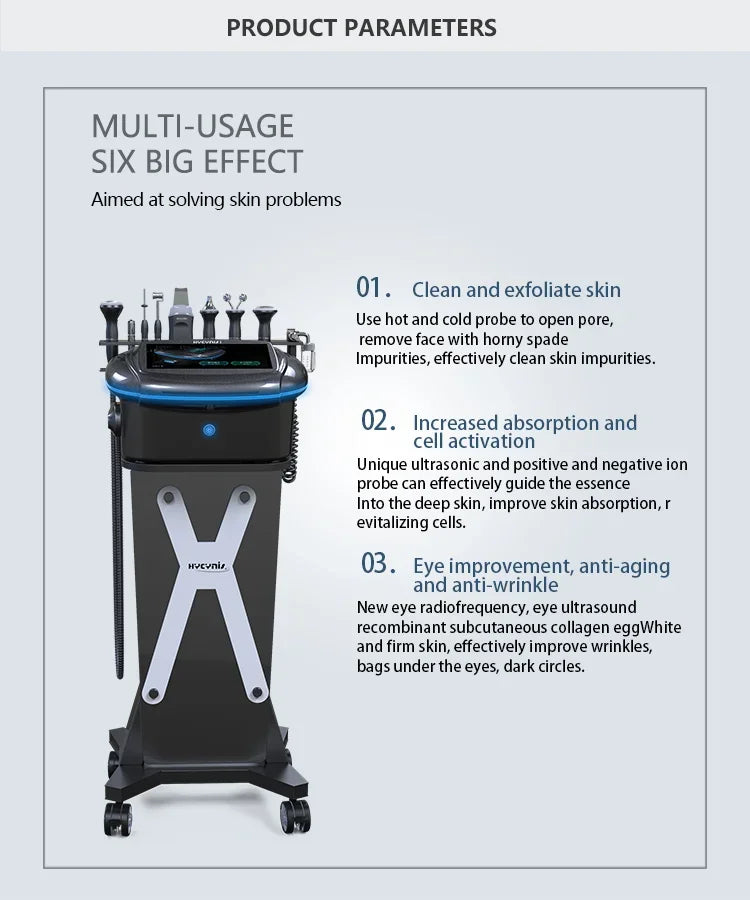 9 In 1 Hydra Professional Machine Aqua Facial Device New Beauty Health Korea Solution Aquaskin Smart Multifunction Oxygen Jet