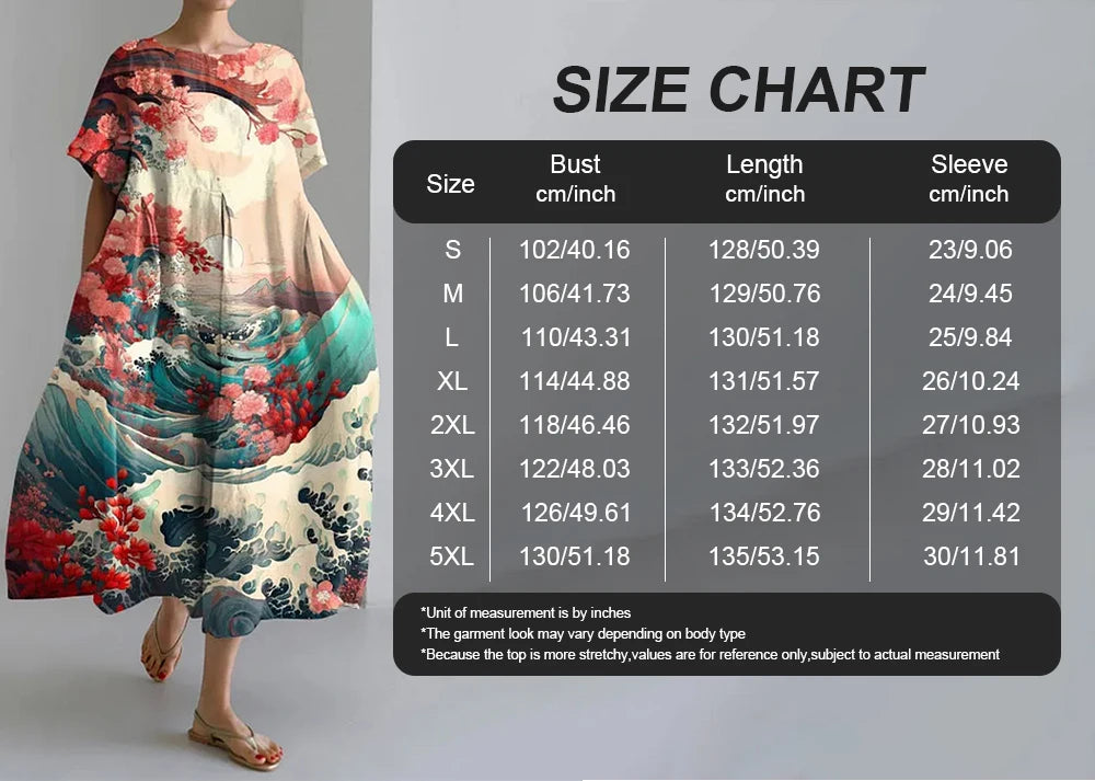 Cute Cat 3D Printed Round Neck Elegant Knee-length Dress Outdoor Holiday Casual Women's Long Dress Elegant Women's Long Dress