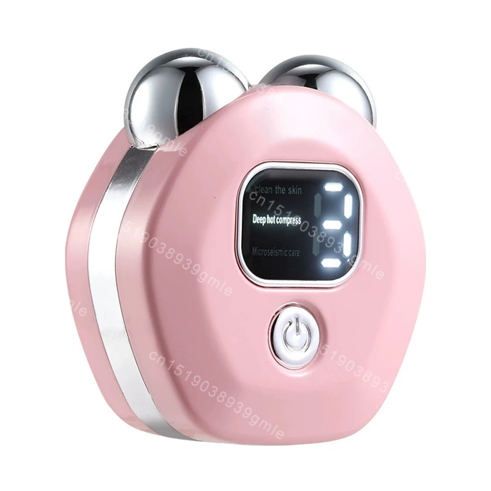 Face Lifting Device EMS Face Massager Skin Tightening Microcurrent Roller Facial Anti Wrinkle Neck Lift Massage Skin Beauty