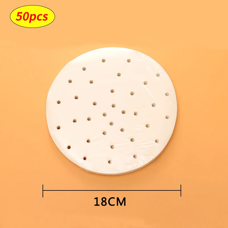 Special Paper for Air Fryer Baking Oil-proof Oil-absorbing Paper for Household BBQ Plate Oven Kitchen Pan Pad airfryer bakpapier