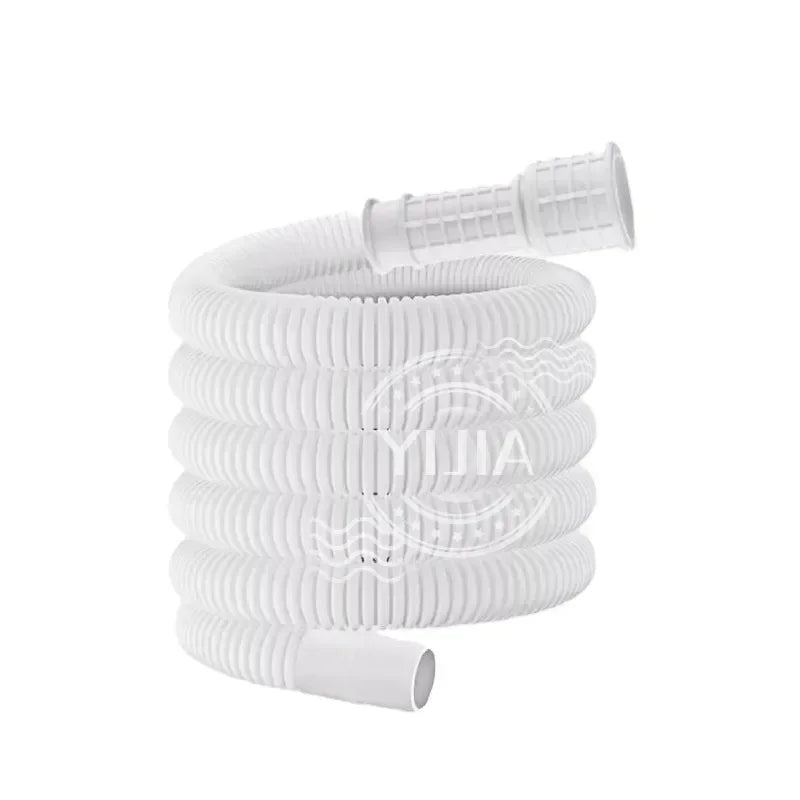 1-4M White Drain Hose Pipe Inlet Hoses Extension Drainpipe Tube for Air Conditioner Washing Maching Kitchen Faucet Accessories