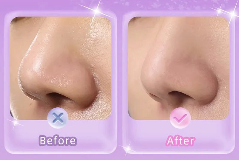 LISHU Bamboo Blotting Papers With Makeup Puff Mirror Refreshing Portables Oil Control Tool Kits Facial Oil Absorbing Sheets Care