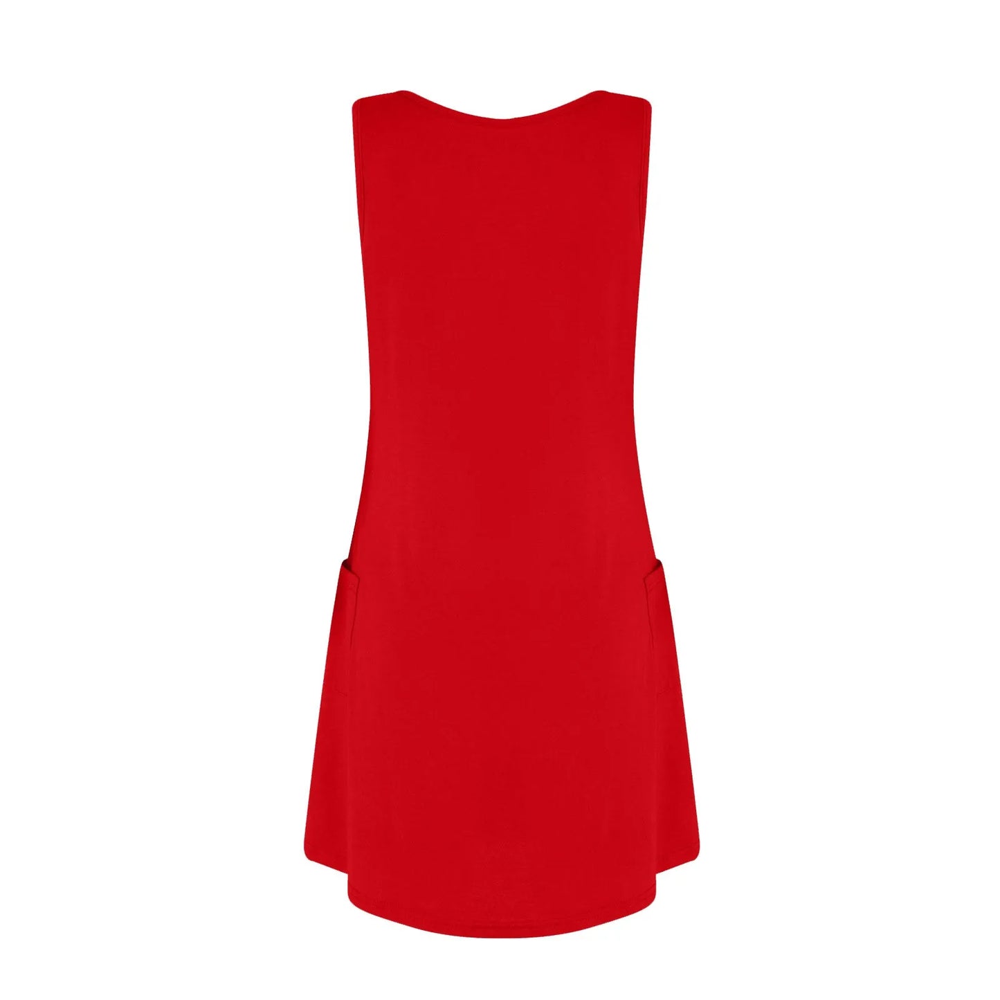 Women's Summer Casual Swing T-Shirt Dresses Beach Cover Up With Pockets Plus Size Loose T-shirt Dress vestidos largos