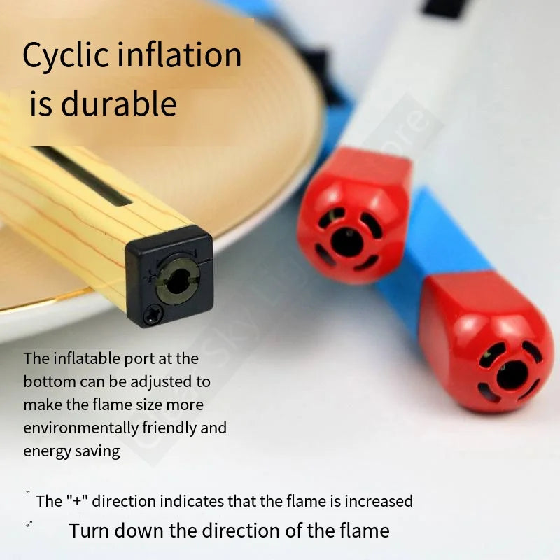 Super Long Luminous Matchstick Lighter Butane Torch Inflatable Lighter Household Aromatherapy Kitchen Gadgets Daily Necessities