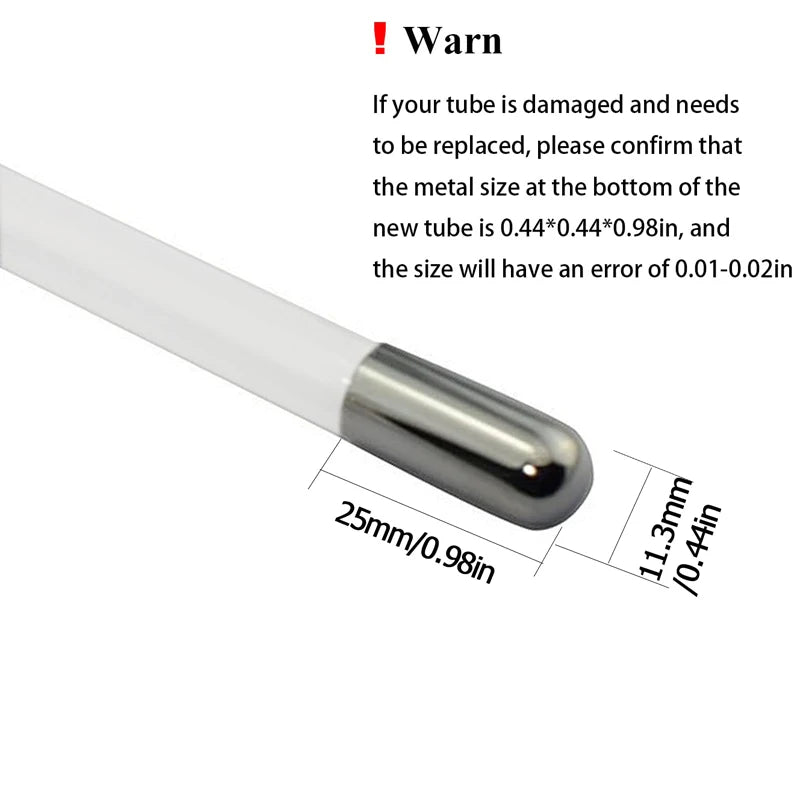 High Frequency Facial Wand Y Type Electrode Neck Jawline Violet Argon Acne Oily Red Neon Sensitive Dry Aged Skin Care Massage
