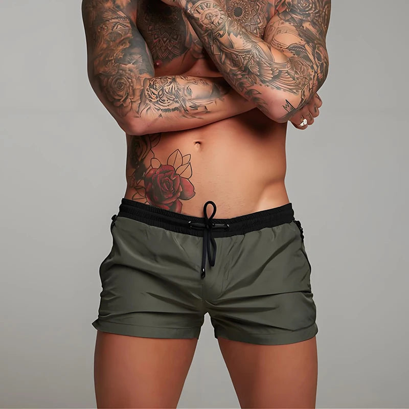 2025 Men Casual Shorts New Gyms Fitness Bodybuilding Shorts Mens Summer Casual Cool Short Pants Male Jogger Workout Beach