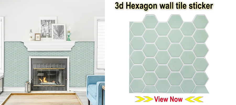 Vividtiles 10*10 Inc Light Grey Square Wall Tile Stickers Mosaic Vinyl 3d Effext Tiles DIY for Kitchen Bathroom Backsplash