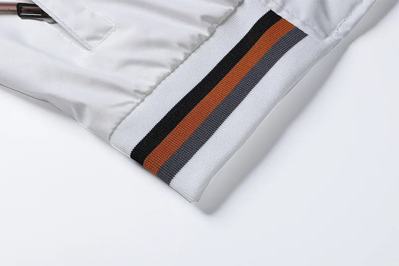 Quality Bomber Casual Jacket Men Autumn Zipper Outerwear Mandarin Sportswear Mens Jackets for Male Windbreaker Coats Spring