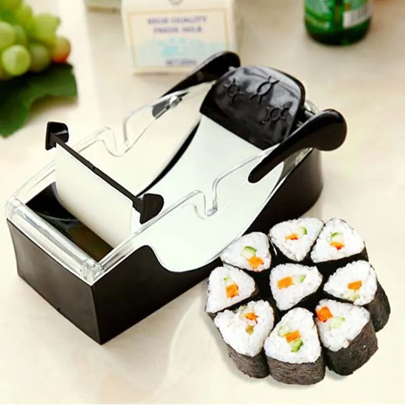 Sushi DIY Tools Seaweed Wrapped Rice And Vegetable Roll Kitchen Workers Japanese Drum Making Sushi Cake Mold Novice Kitchen Tool