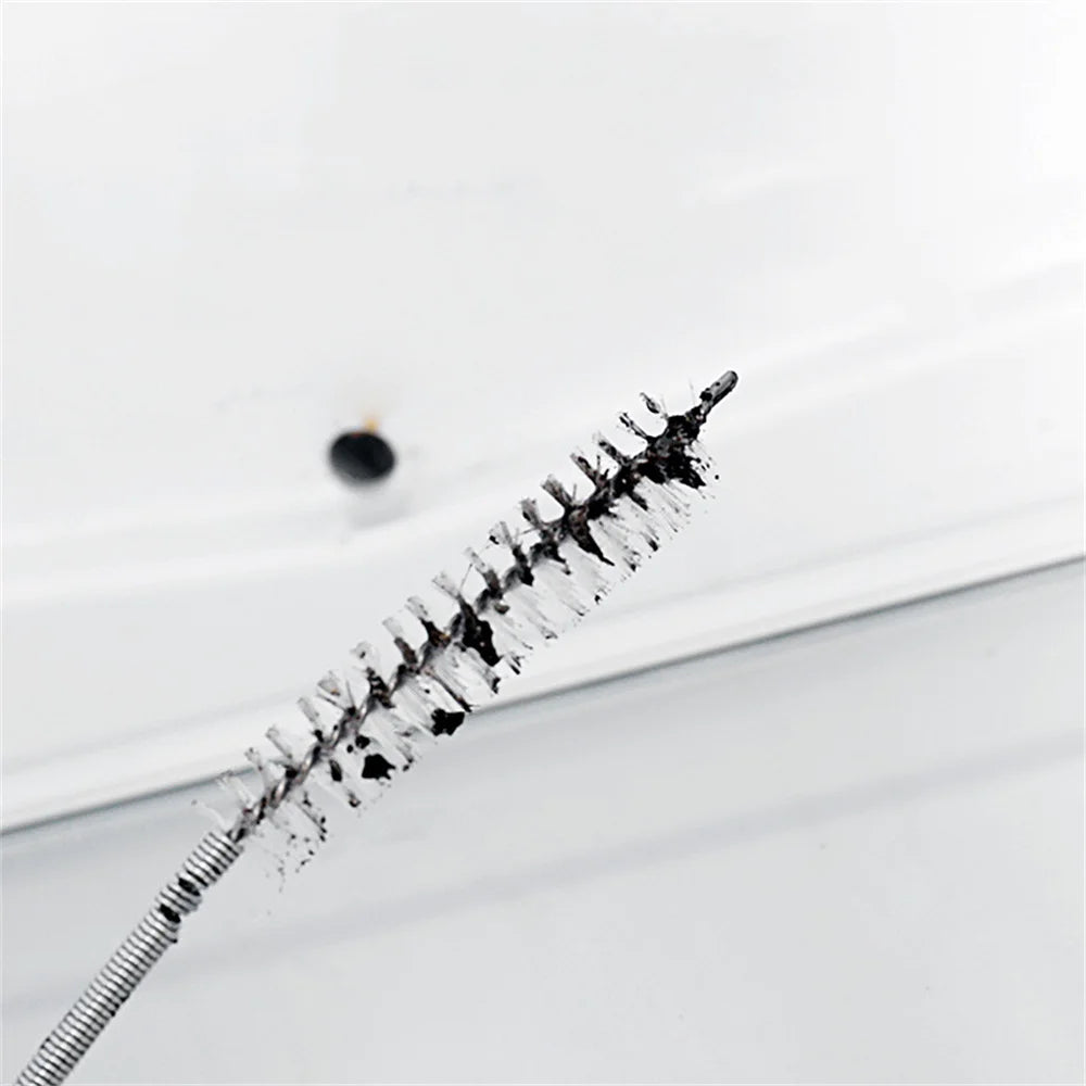 Refrigerator Drain Hole Desilter Cleaner Kit Kitchen Fridge Syringe Hose Dredge Drain Brush Unblocker Fridge Anti Clogging Kit