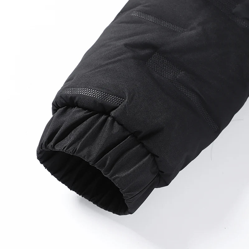 Semir Down Jacket Men Three-Proof Lightweight Short Jacket New Winter 2024 Warm Solid Color Versatile Collar Top