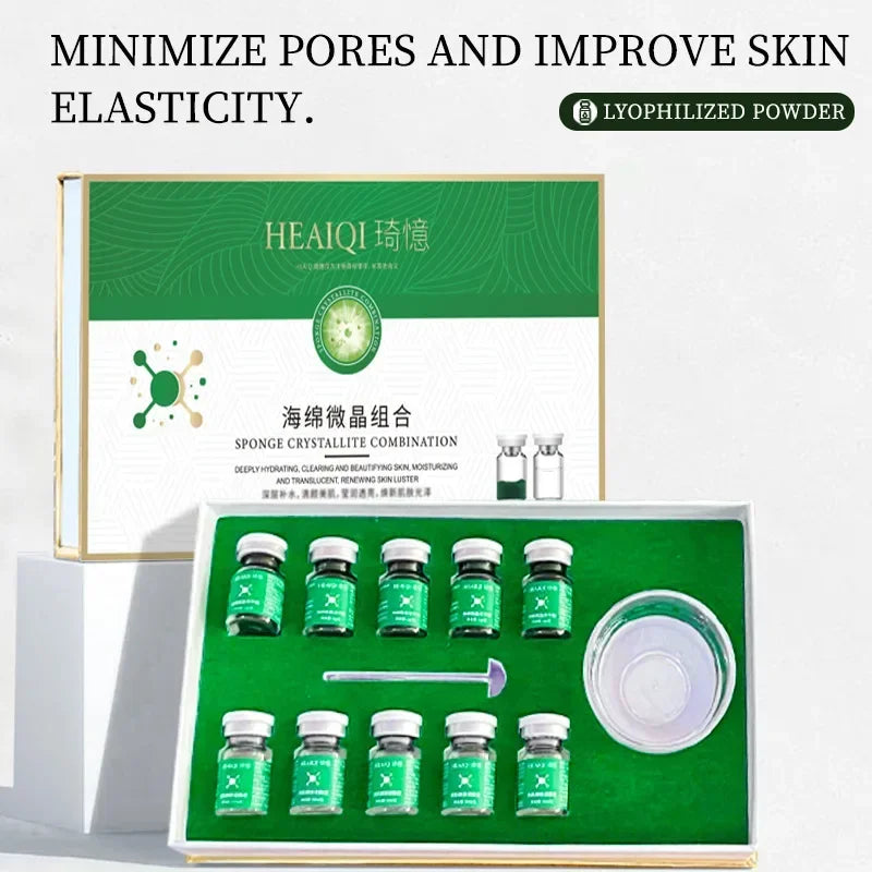 70% Pure Natural Sponge Freeze-Dried Powder Repair Facial Skin Acne Clean Pores Whiten Brighten Anti-Aging Seaweed Bone SkinCare