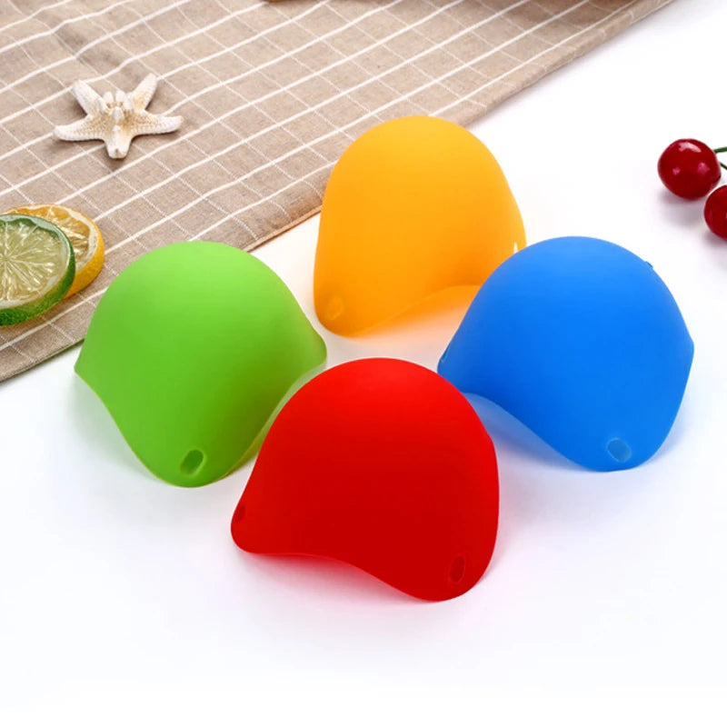 Hifuar 4pcs/set Silicone Egg Poacher Poaching Pods Mold Bowl Rings Cooker Boiler Kitchen Cooking Accessories Pancake Maker