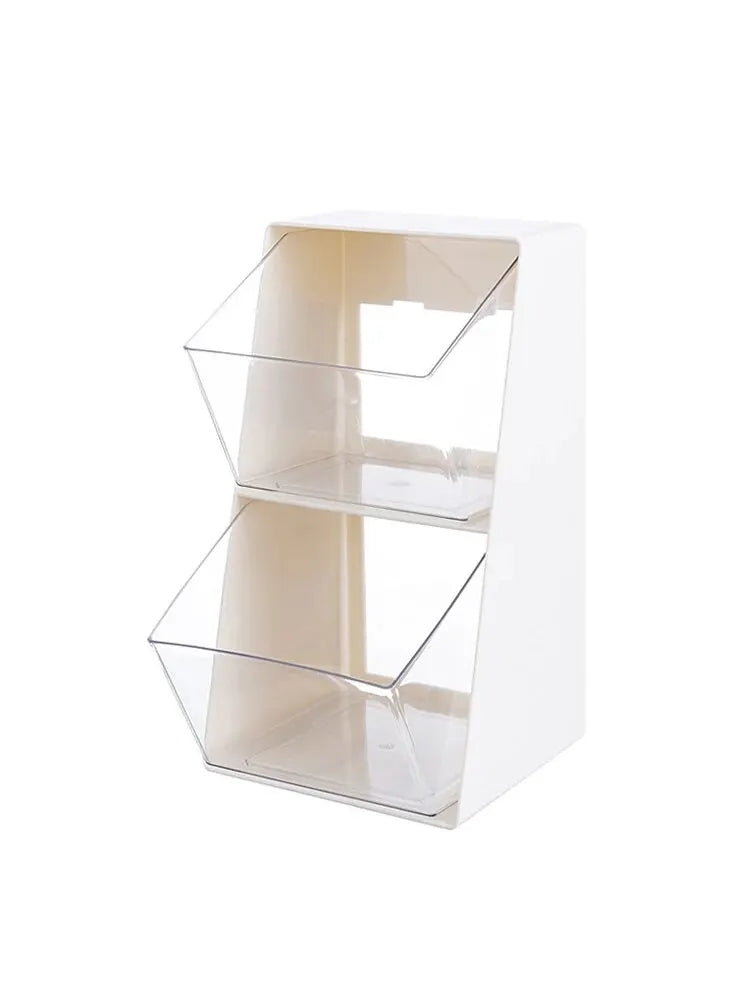 1PC Tea Bag Organizer Drawer Rack Coffee Organizer Office Milk Mask Lipstick Cosmetics Rack Kitchen Dormitory Essential