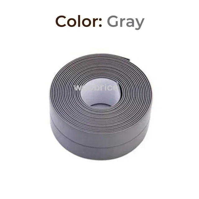 Multifunction Kitchen Self Adhesive Sealing Tape Bathroom Shower Bath Caulk Strip Waterproof Wall Sticker Sink Mold Proof Edge T