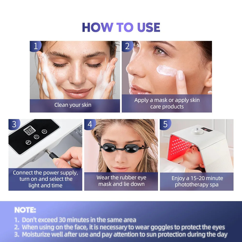 Foreverlily Facial Beauty Massager Skin Lifting Brightening Body Machine
