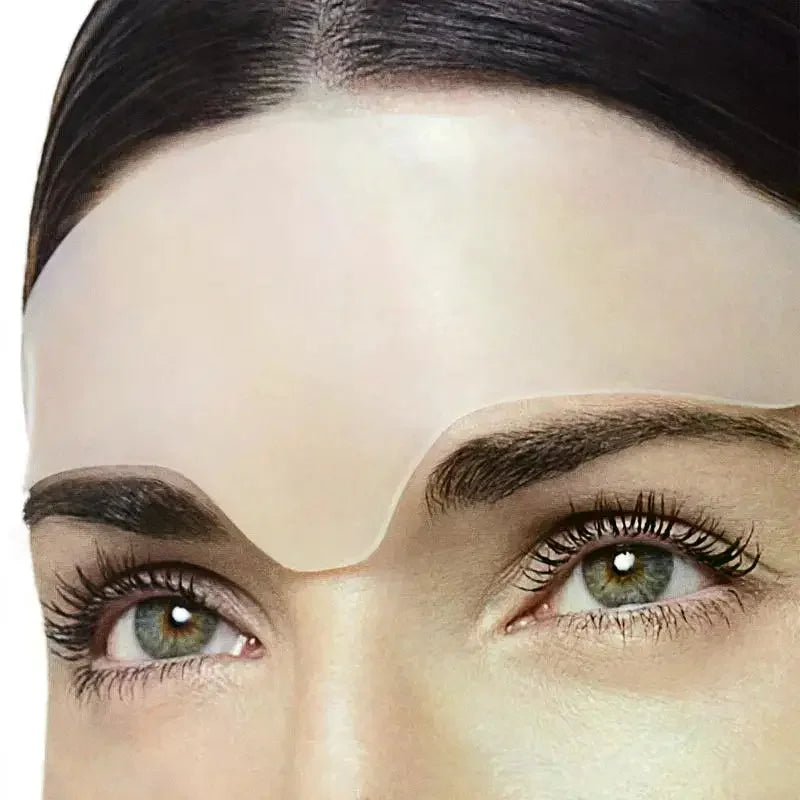 Reusable Silicone Wrinkle Removal Sticker Facial Lifting Strips Set Forehead Neck Line Remover Eye Patches Anti Aging Skin Pads