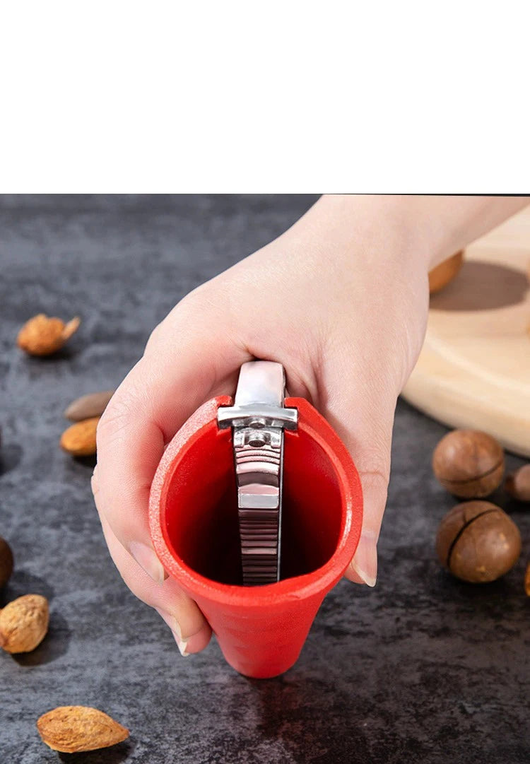 GIANXI Hazelnut Walnut Pliers Nut Cracker Chestnut Clip Sheller Opener Clamp Plier Funnel Shape Gadget Kitchen Accessories