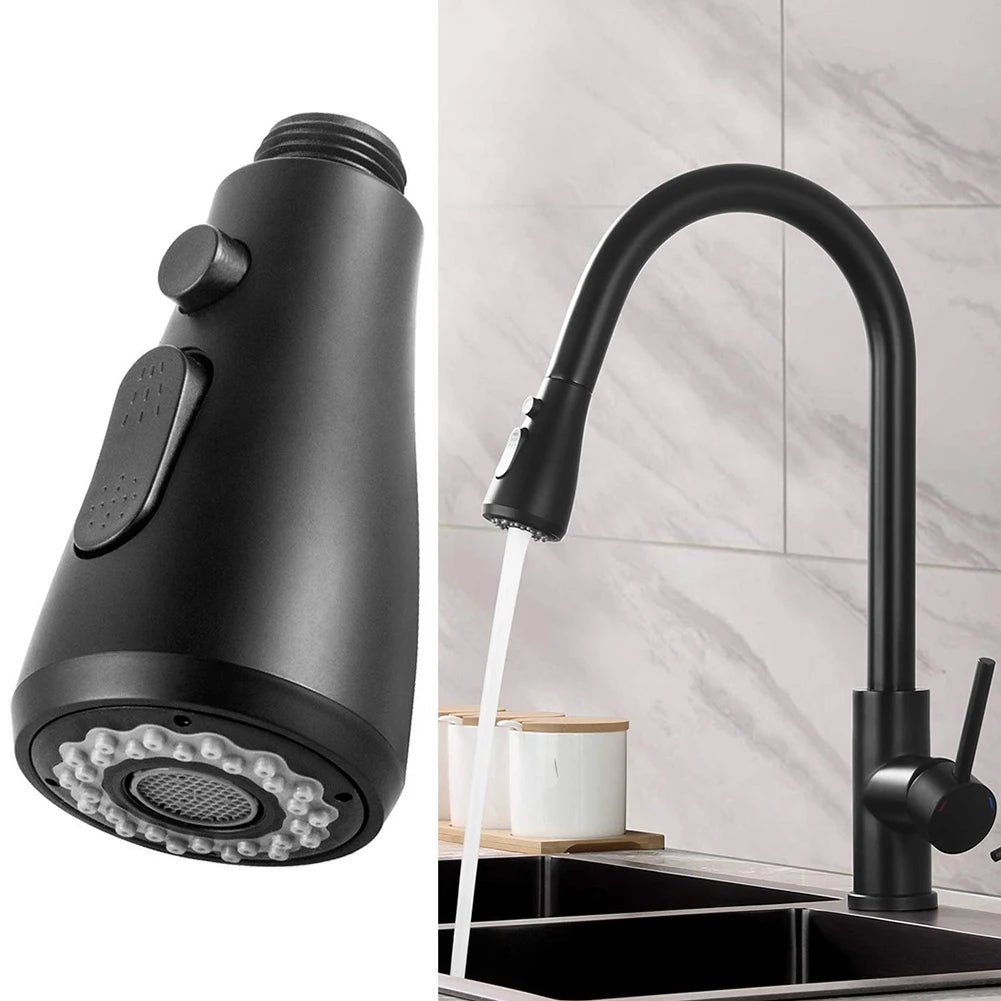 ABS Nozzle Sink Pull Out Sprayer Mixer Head Kitchen Faucet Spray Head 1/2 In Kitchen Basin Taps Sprayer Spout Bathroom Accessory