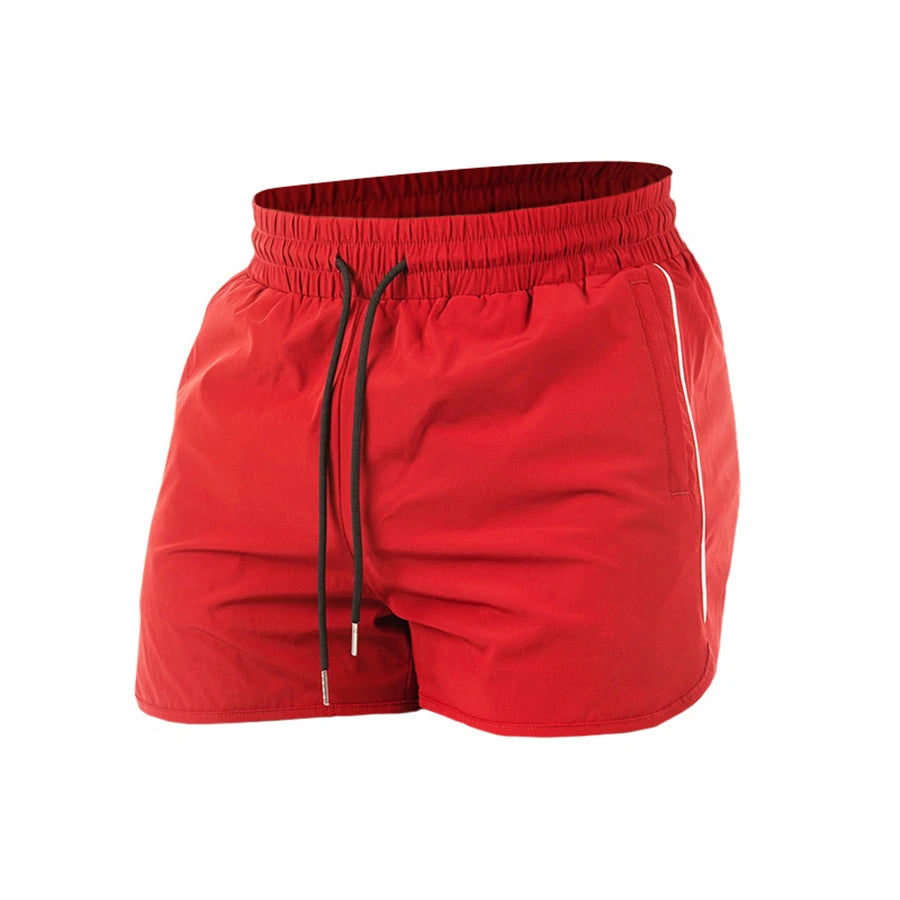 Men's Shorts 2023 Summer New Gym Jogging Exercise Shorts Men Sports Fitness Quick-drying Beach Multiple Pockets Running Shorts