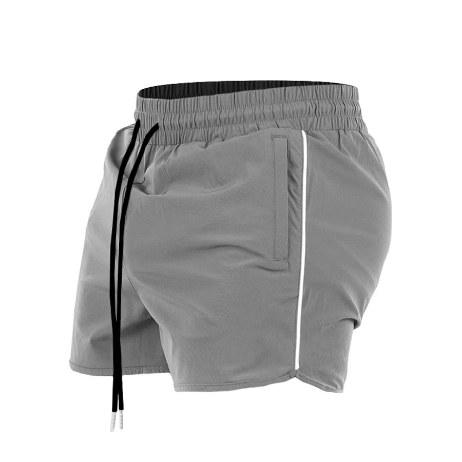 Men's Shorts 2023 Summer New Gym Jogging Exercise Shorts Men Sports Fitness Quick-drying Beach Multiple Pockets Running Shorts