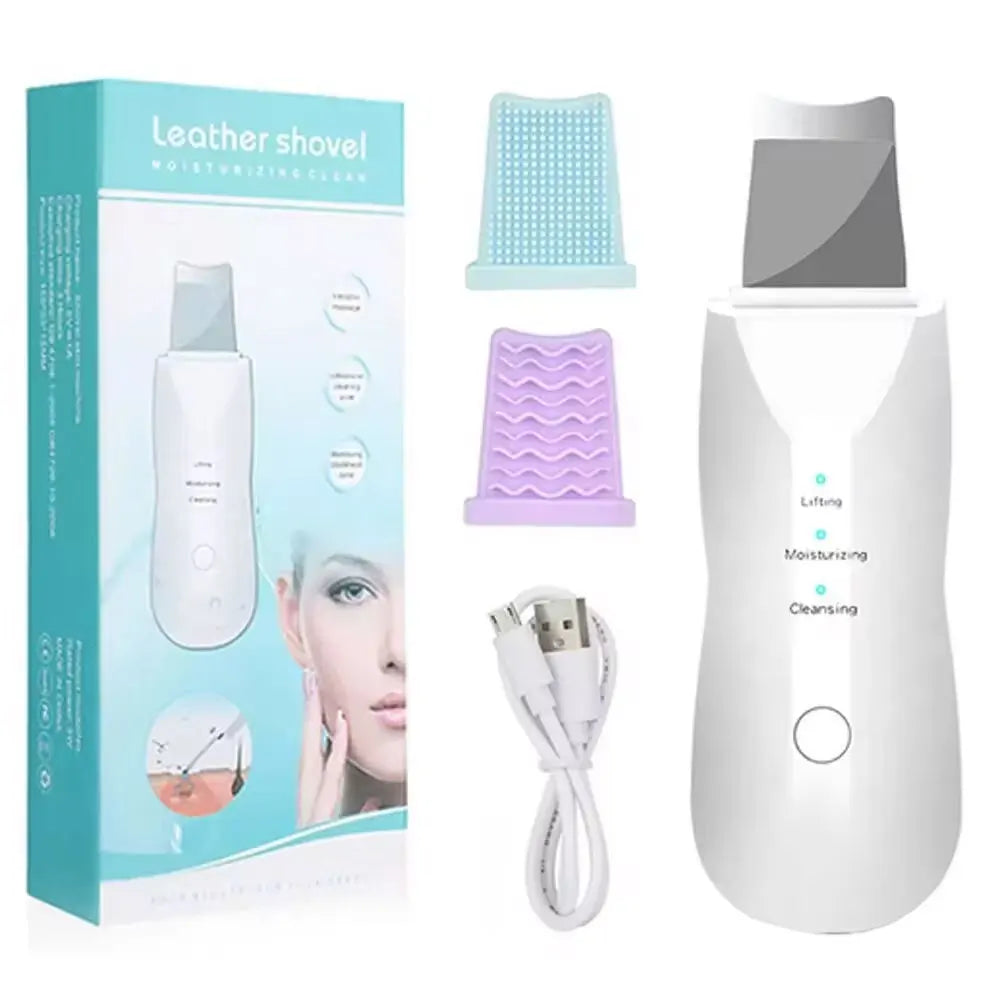 Facial Skin Scrubber Face Spatula Exfoliator Deep Cleansing Tool Blackhead Remover Pore Cleaner Body Skin Spatula Skin Care Tool