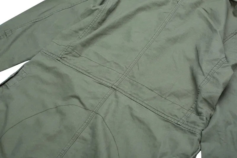 American Multi Pocket Work Suit Jumpsuit Men Fashion Brand Jumpsuit Loose Work Suit for Men