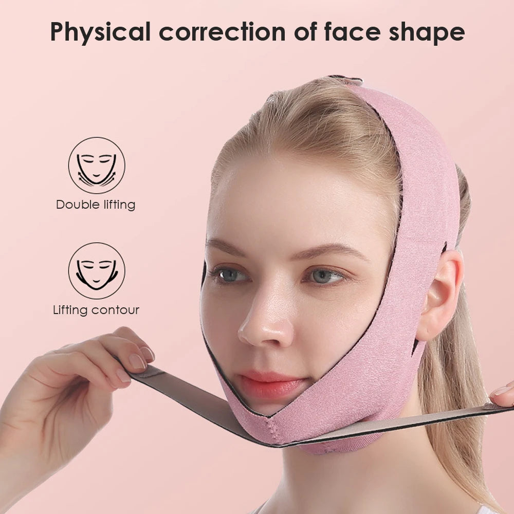 V Face Facial Shaper Mask Facial Slimming Bandage Chin Cheek Lift Up Belt Skin Lifting Firming Beauty Device Double Chin Reducer