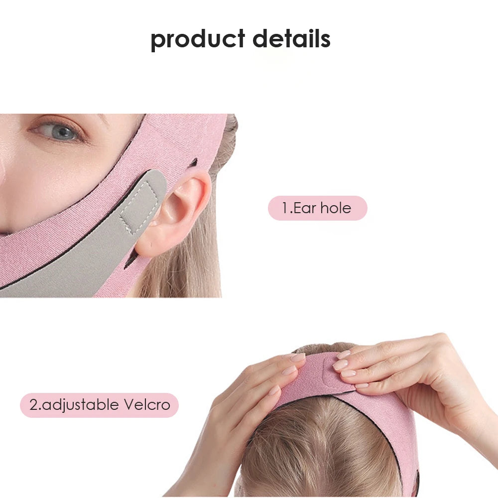 V Face Facial Shaper Mask Facial Slimming Bandage Chin Cheek Lift Up Belt Skin Lifting Firming Beauty Device Double Chin Reducer