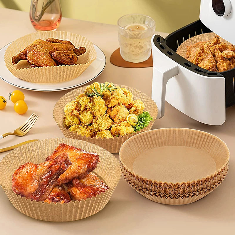 Special Paper for Air Fryer Baking Oil-proof Oil-absorbing Paper for Household BBQ Plate Oven Kitchen Pan Pad airfryer bakpapier