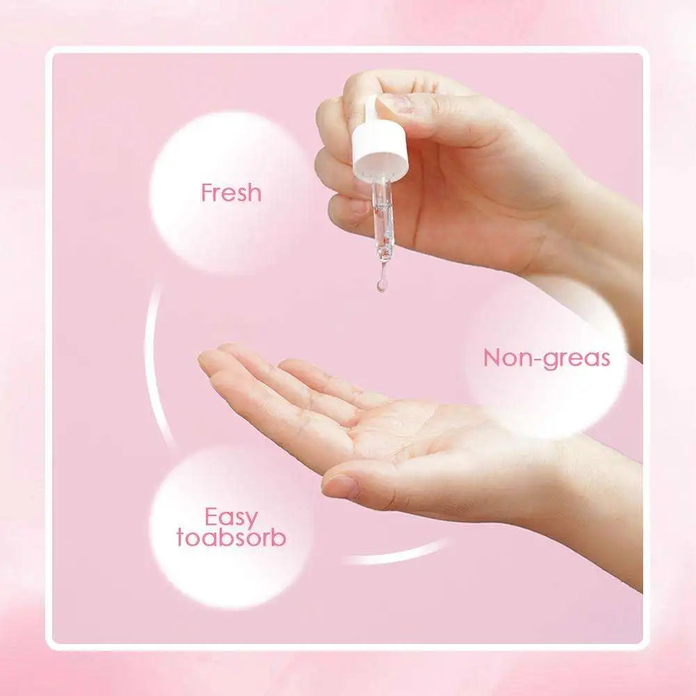 Niacinamide Sakura Serum Face Essence Deep Cleansing Moisturizing Dry Skin Shrink Pores Beauty Facial Skin Care Products 2/1pcs