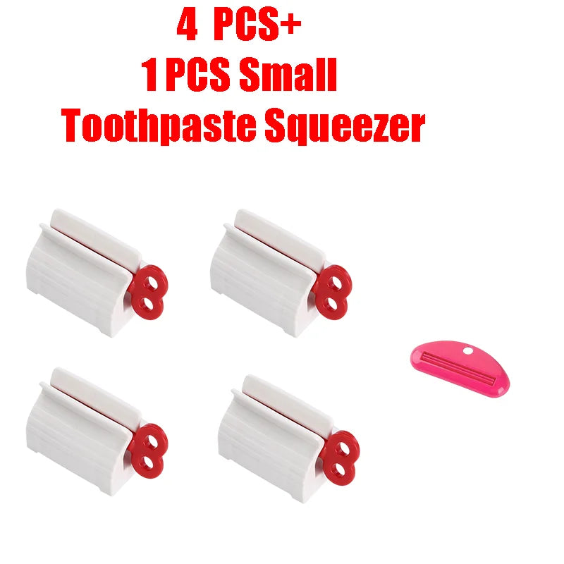 Toothpaste Tube Squeezer Efficient and Hassle-Free Cosmetics Press Facial Cleanser Rolling Squeezing Dispenser